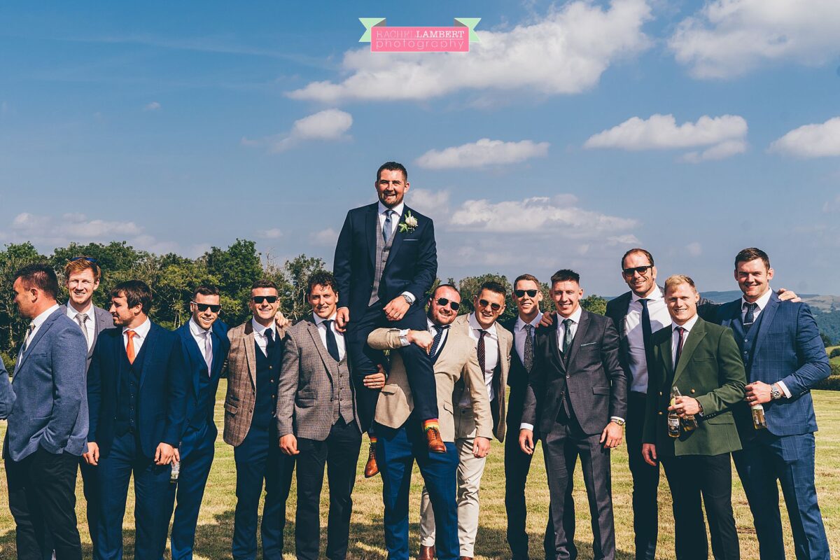 Wales British Lions Rugby Player Wedding