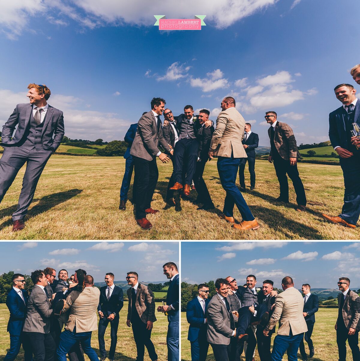 Wales British Lions Rugby Player Wedding