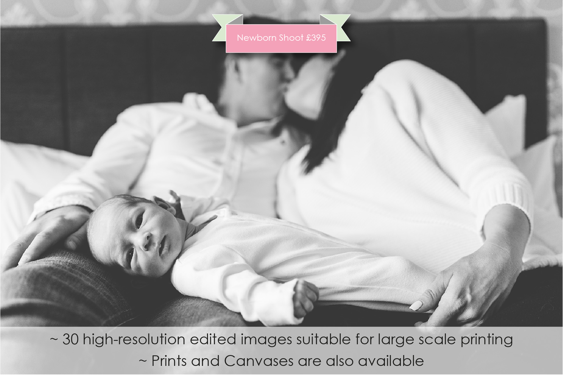 newborn shoot packages by Rachel Lambert Photography - Welsh photographer