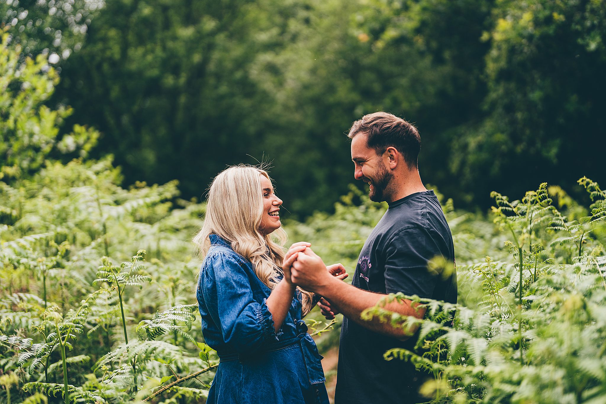 Zoe and Ross Together Shoot Tonteg Bypass