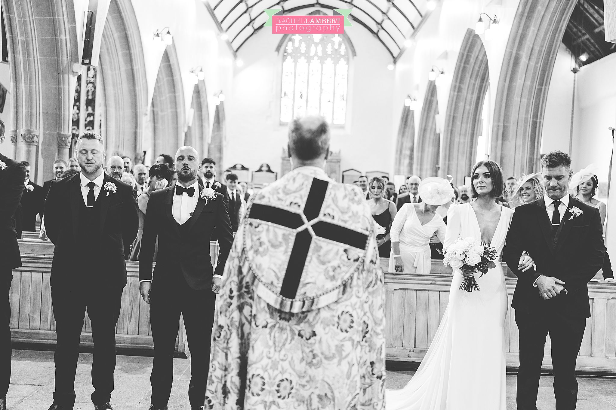 St Mary's Church Tenby Wedding rachel lambert photography