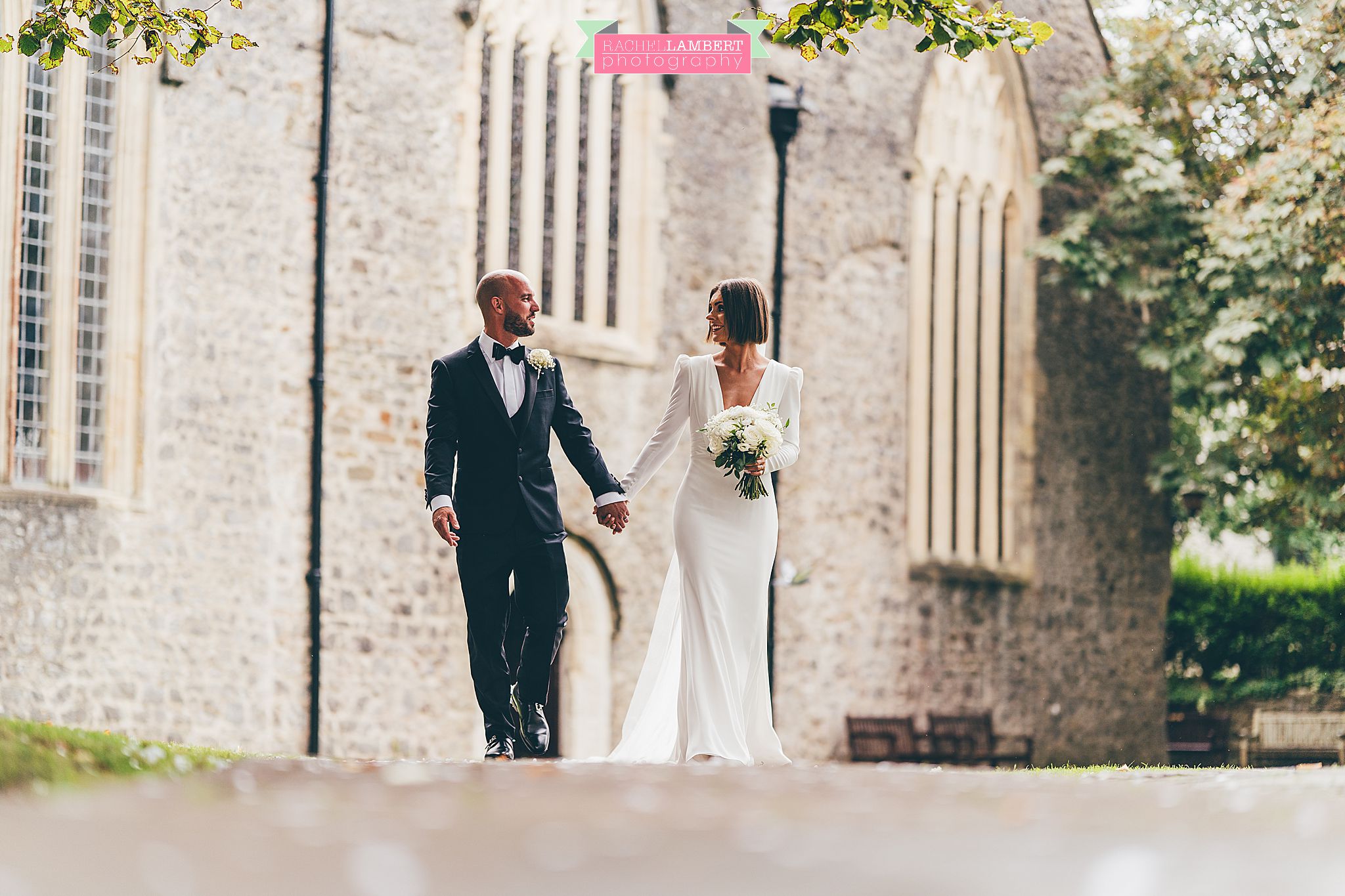 St Mary's Church Tenby Wedding rachel lambert photography