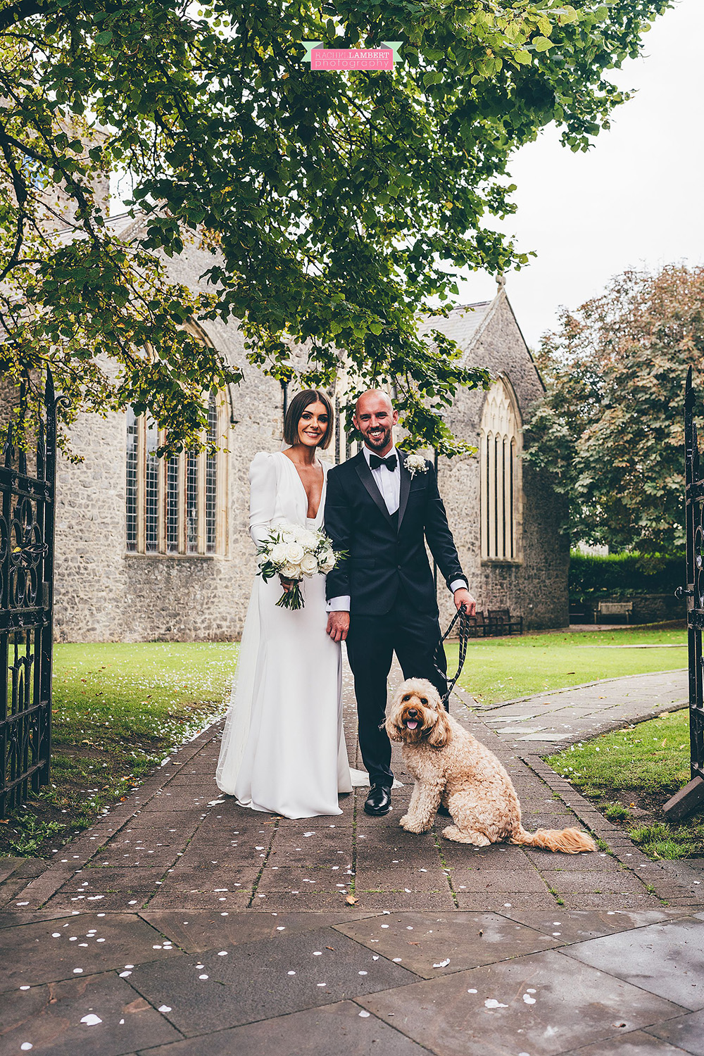 St Mary's Church Tenby Wedding rachel lambert photography