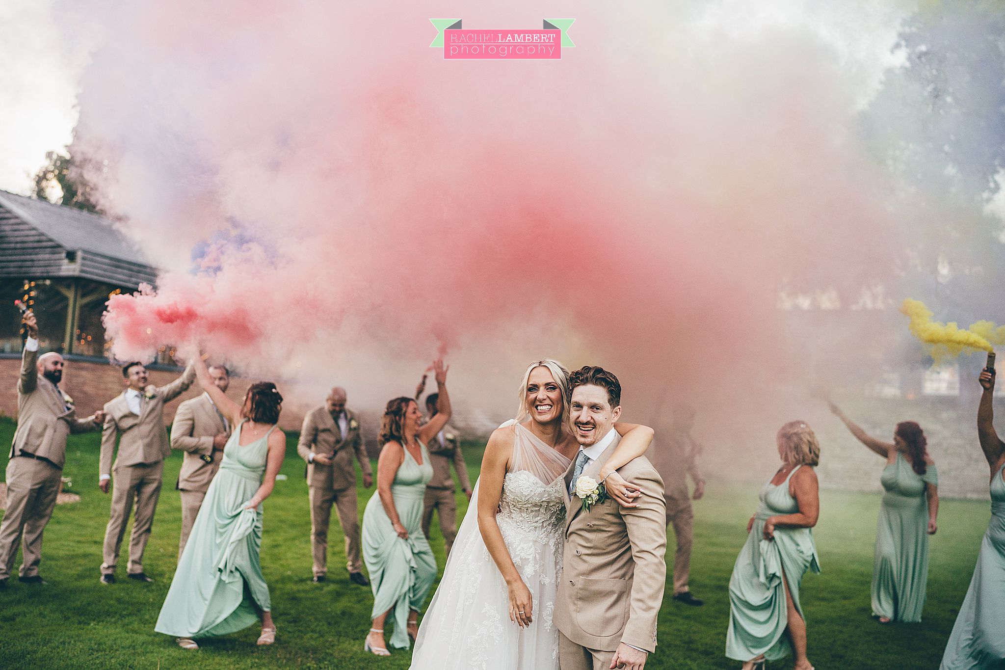 Bredenbury Court Barns smoke bombs