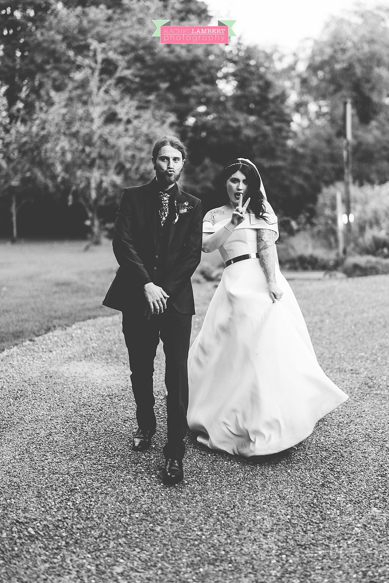 Pencoed House Goth Alternative Wedding