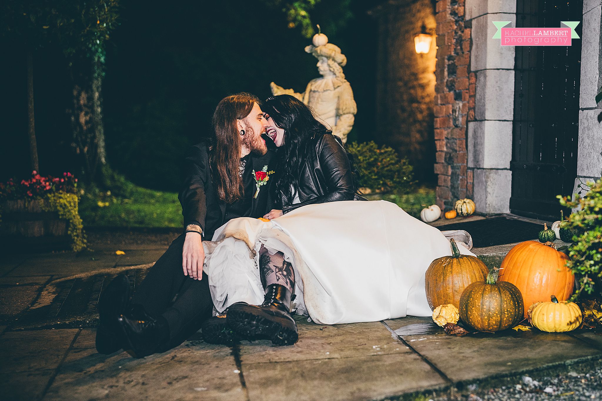 Pencoed House Goth Alternative Wedding