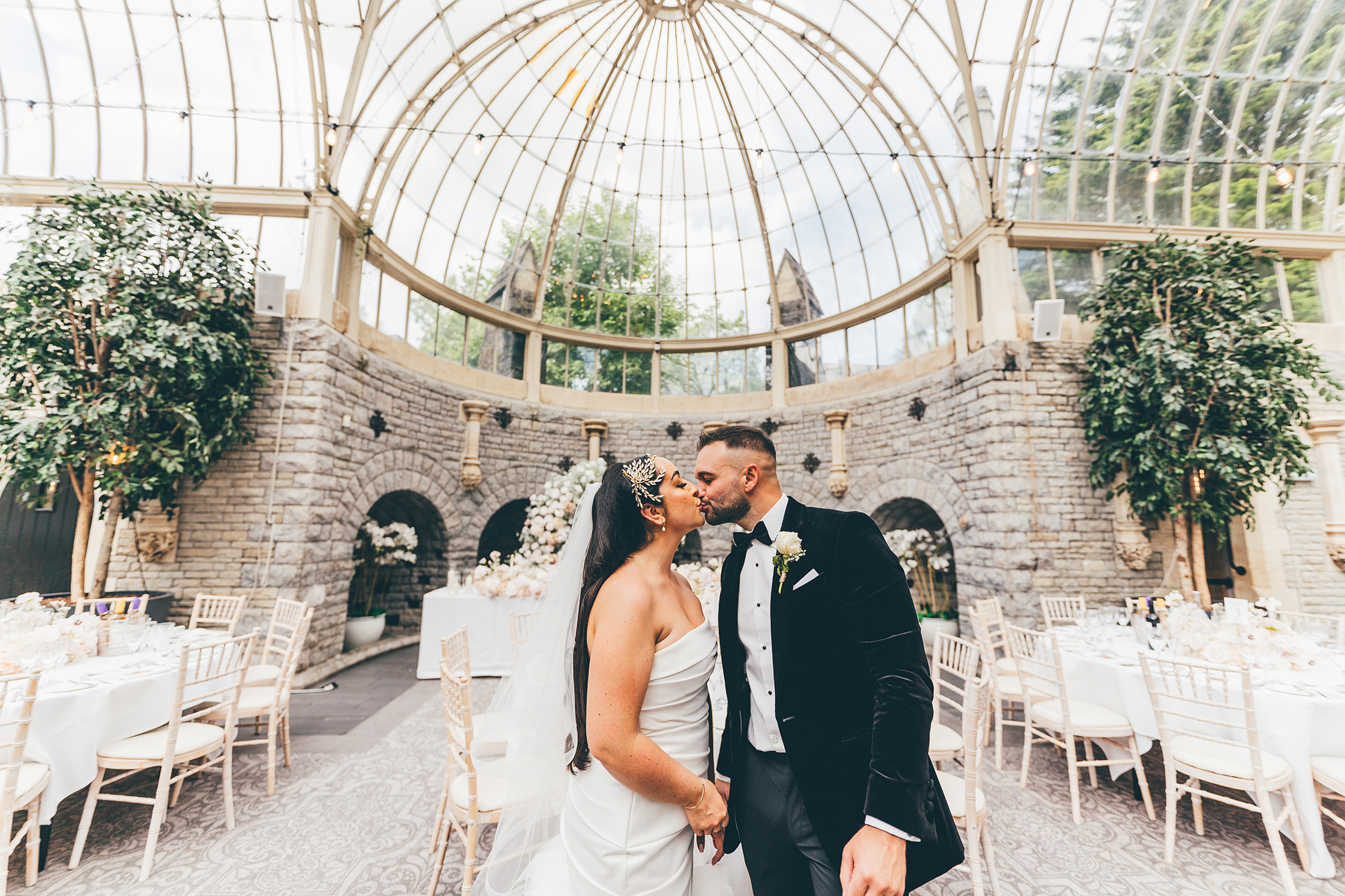Elena and Morgan Wedding Tortworth Court