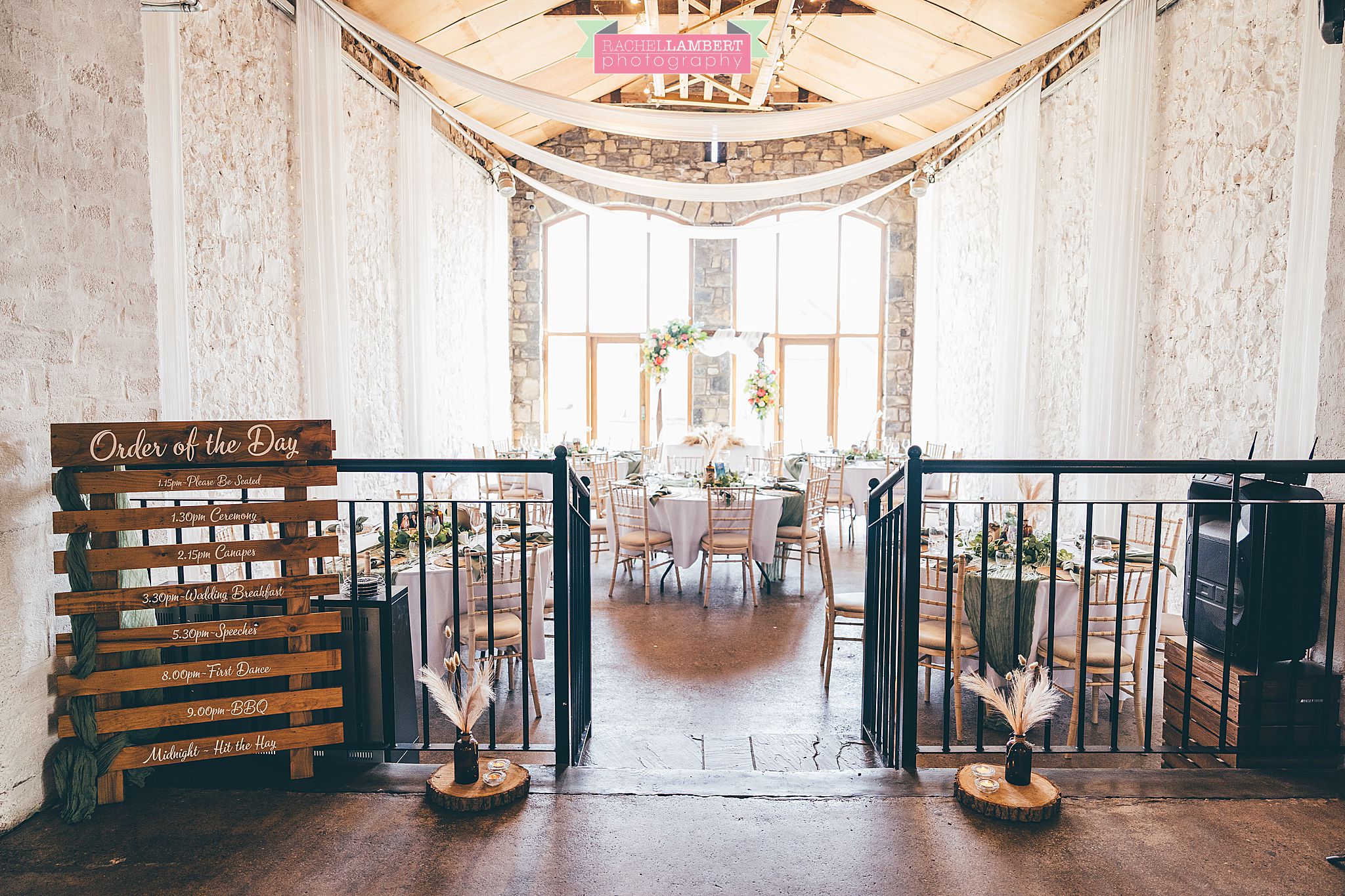 Rosedew Farm Wedding room decor