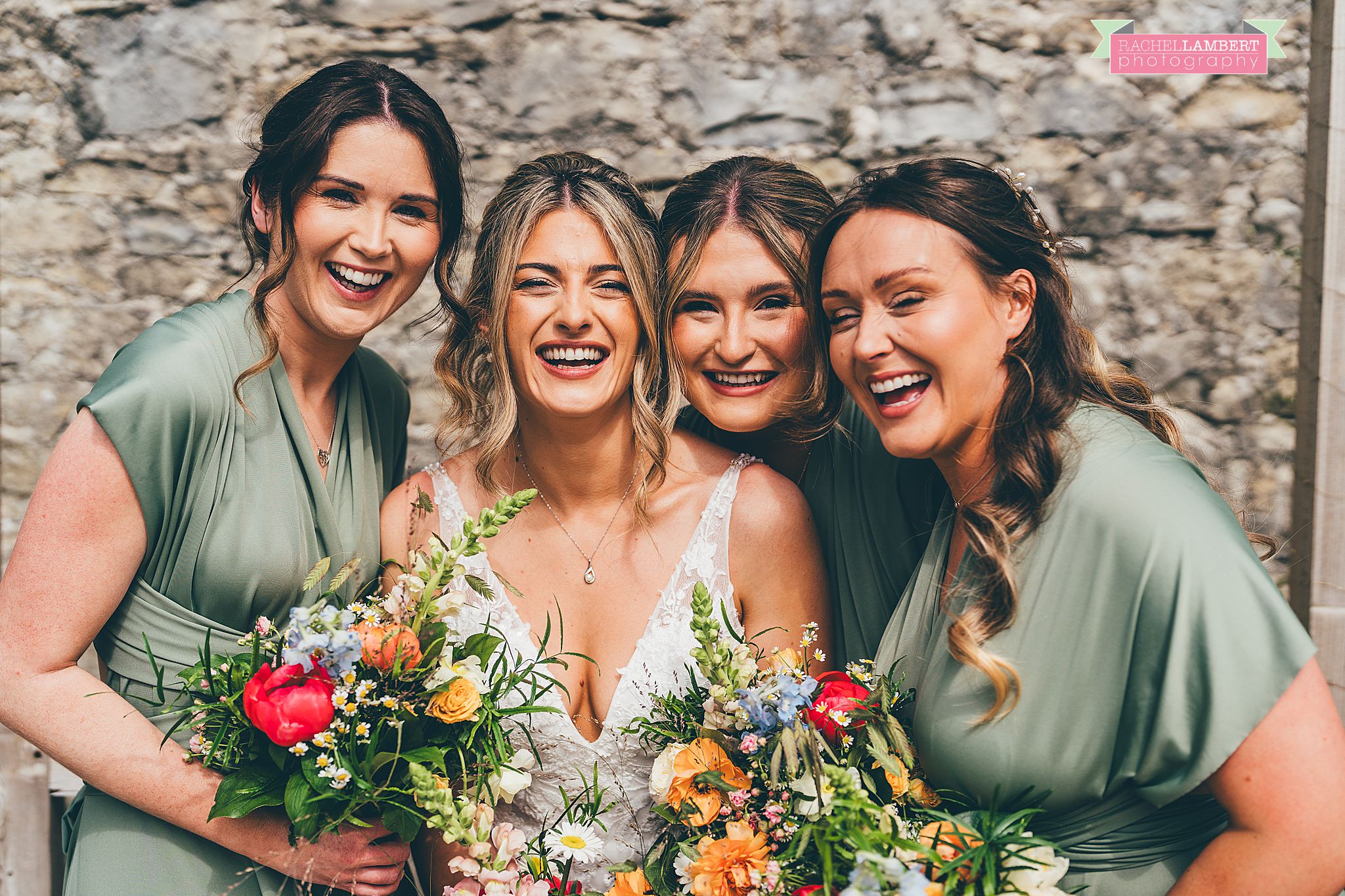 Rosedew Farm Wedding bridal party