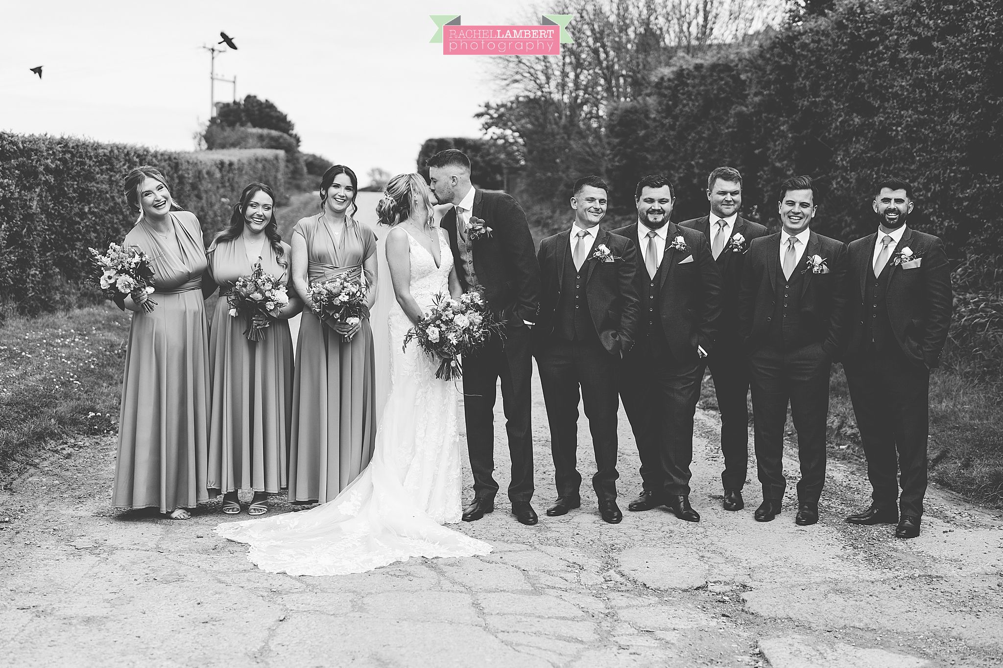 Rosedew Farm Wedding bridal party