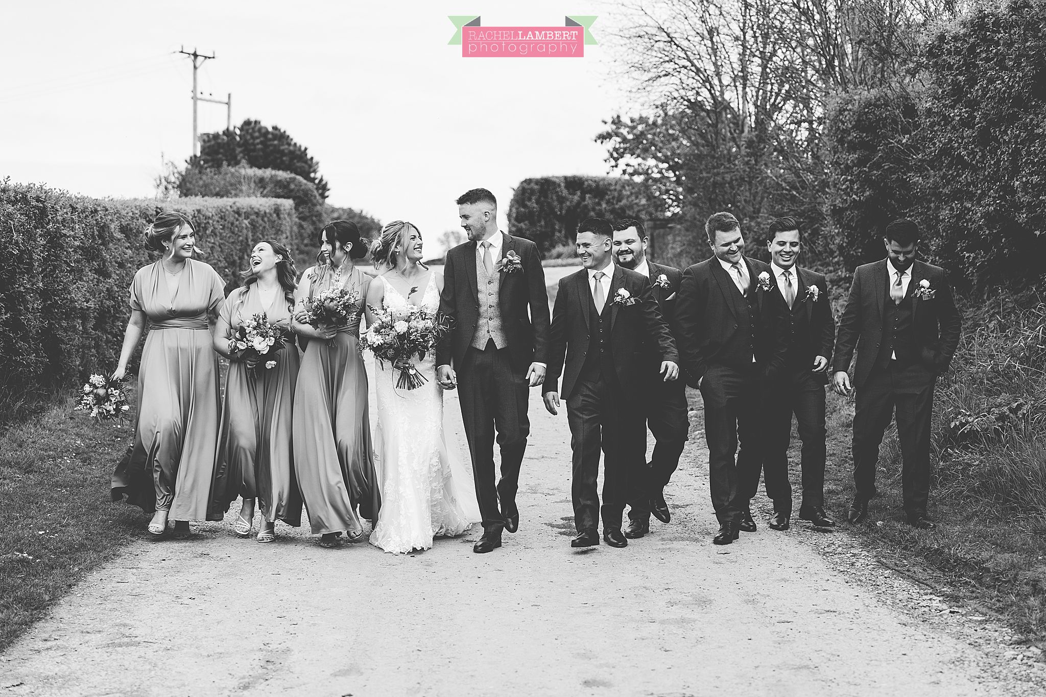 Rosedew Farm Wedding bridal party