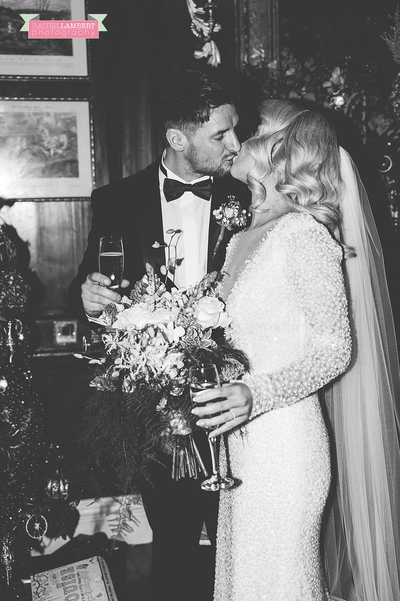 Peterstone Court Wedding Photographer winter wedding