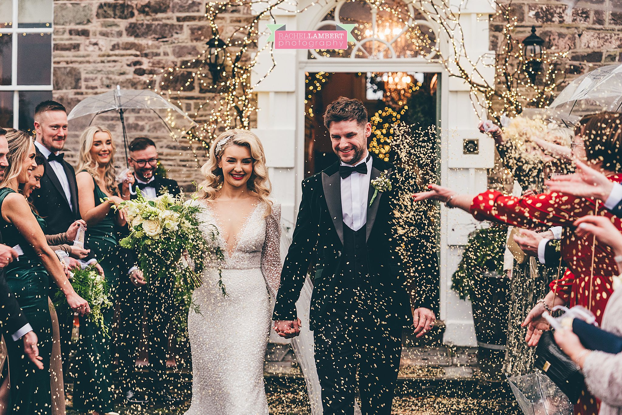Peterstone Court Wedding Photographer winter wedding