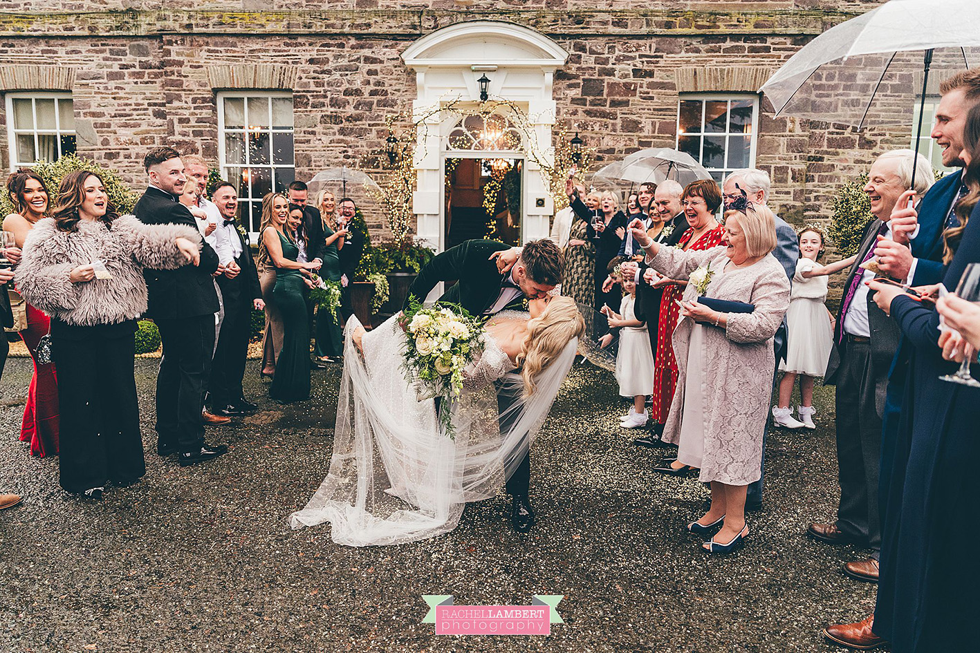 Peterstone Court Wedding Photographer winter wedding