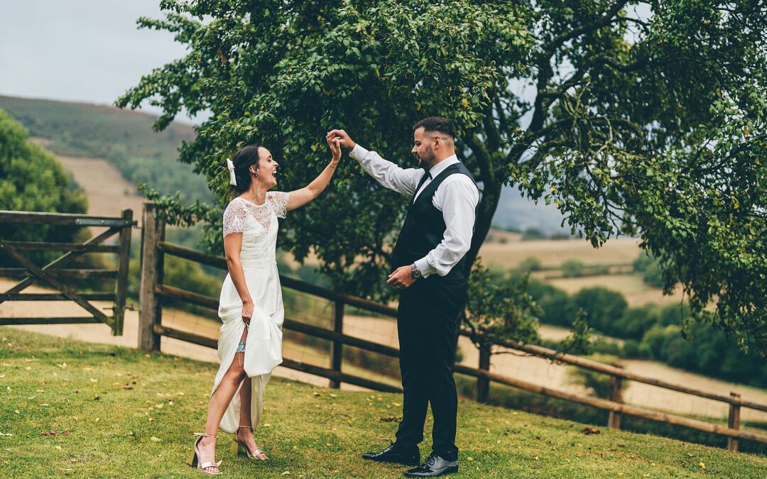 Holly and Alex Wedding Sugar Loaf Barn